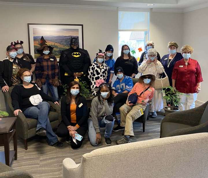 Happy Halloween from our staff and residents!
